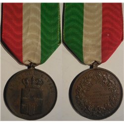 medaglia in bronzo al valore civile 1896