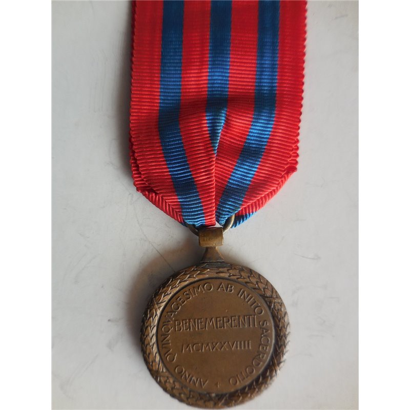 Medaglia ai benemerenti Pio XI 1929 bronzo
