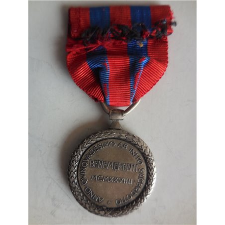 Medaglia ai benemerenti Pio XI 1929 argento