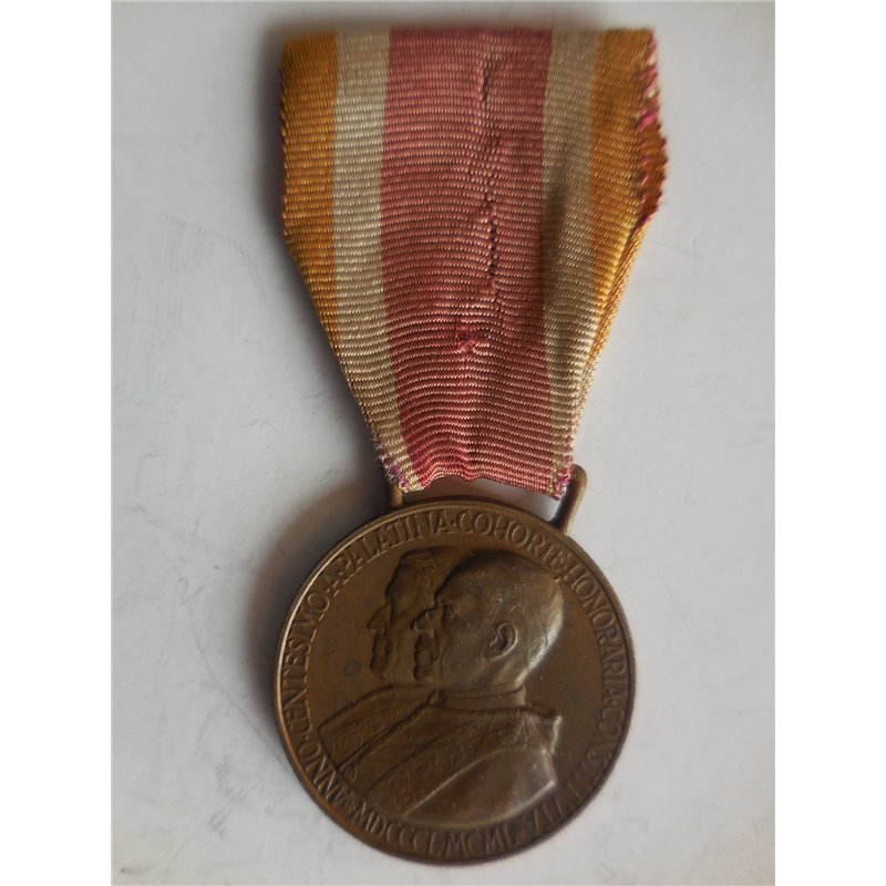Medaglia centenario Guardia palatina 1950 Pio XII