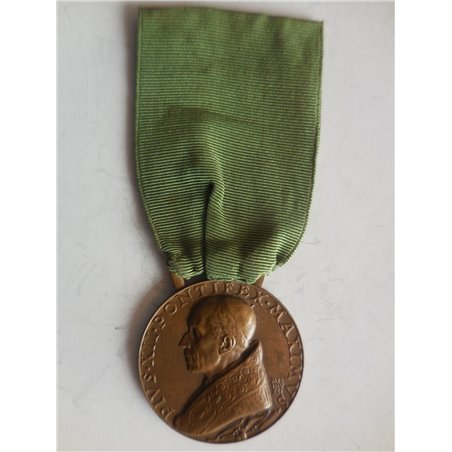 Medaglia ai benemerenti Giubileo 1950 Pio XII bronzo