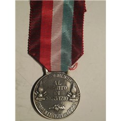 medaglia al merito di servizio Corpo nazionale vigili del Fuoco  2