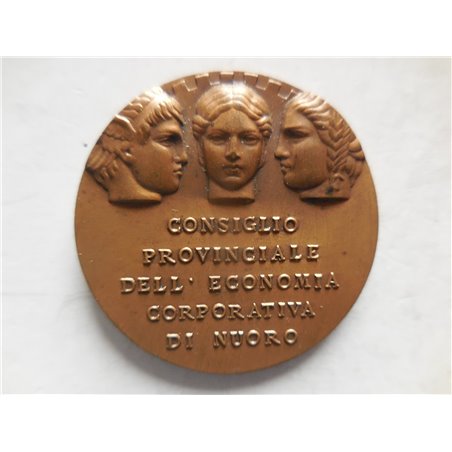 Nuoro Medaglia premio consiglio provinciale economia corporativa 