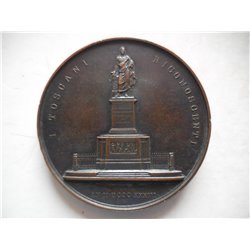 Gran Ducato di Toscana medaglia inaugurazione monumento a Pietro Leopoldo 1833 2