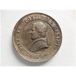 Pio IX medaglia ai benemerenti argento