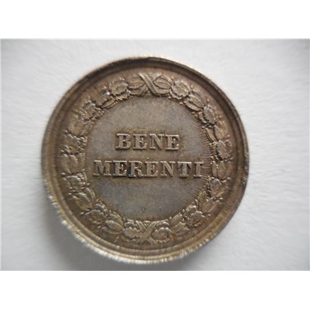 Leone III medaglia ai benemerenti argento