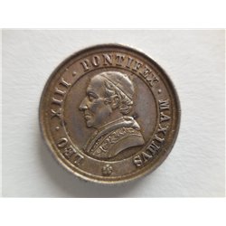 Leone III medaglia ai benemerenti argento