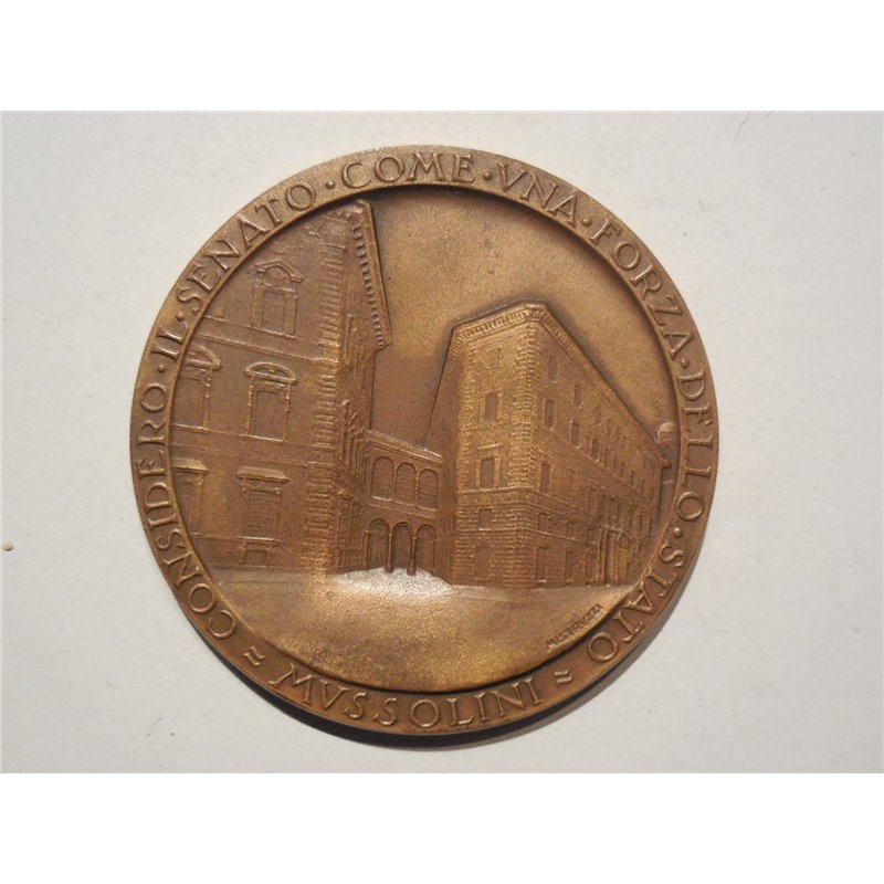 Medaglia per l'inaugurazione della nuova sede del Senato 1939