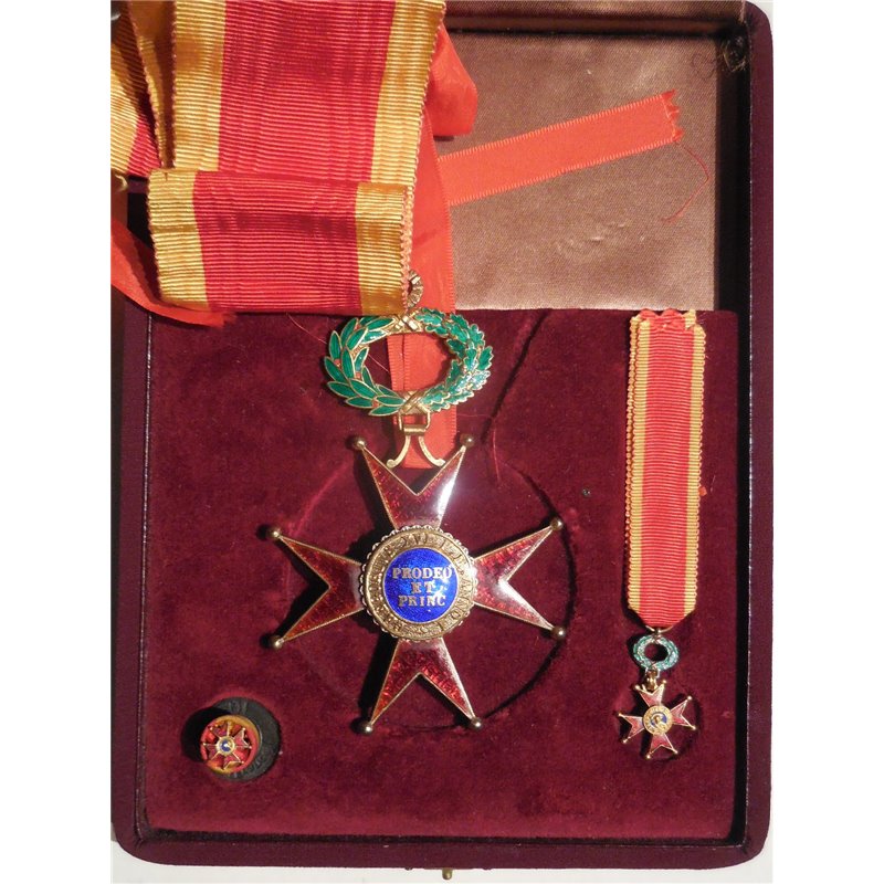 Set da commendatore ordine San Gregorio 