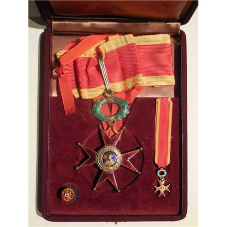 Set da commendatore ordine San Gregorio 