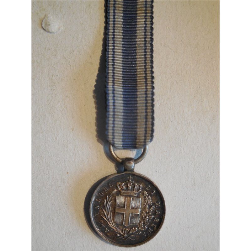 Medaglia al valore di marina in argento