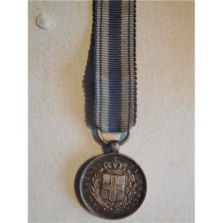 Medaglia al valore di marina in argento