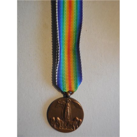 Medaglia mignon interalleata per la vittoria 1914 1918