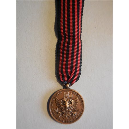 Medaglia mignon per la campagna d'Albania 1939