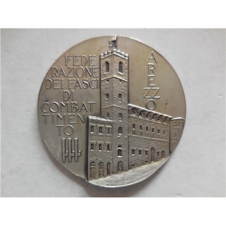Arezzo medaglia al merito dei fasci di combattimento 