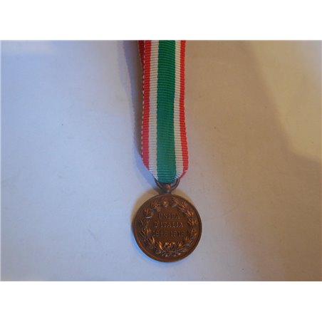 Medaglia mignon unità d'Italia 1848 1918