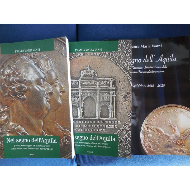 Opera in 3 volumi sulle medaglie di Napoleone Bonaparte