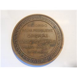 Medaglia istituto mutua operai edili Bologna 1927 2