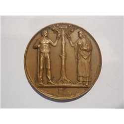 Medaglia centenario cassa di risparmio Trieste 1841 1941 40mm