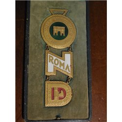 medaglia 9 concorso ginnico Roma 1937