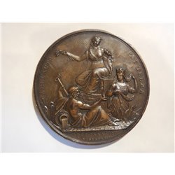 Leopoldo II di Toscana medaglia per la bonifica della maremma 1938 2