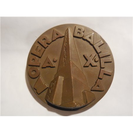 Medaglia Opera Balinna anno X 1932 