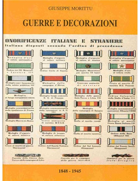 Catalogo di medaglie militari e civili Morittu 2 volume