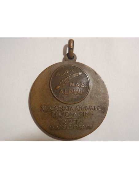 medaglia adunata nazionale alpini Trieste 1930
