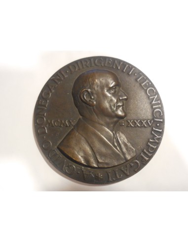 Medaglia in onore a Guido Donegani omaggio del...
