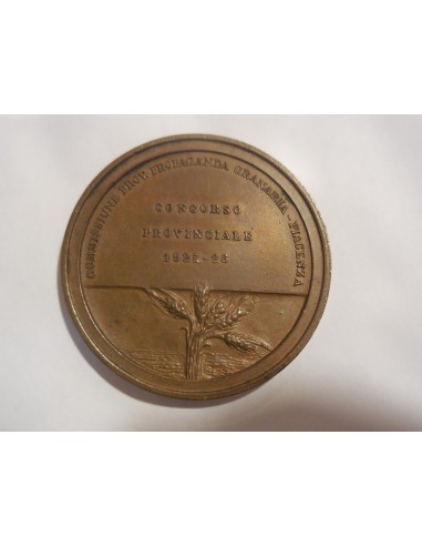 Medaglia commissione granaria 1925 Piacenza