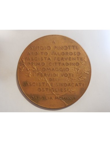 Medaglia Ostiglia a Sergio Pinotti ardito e...
