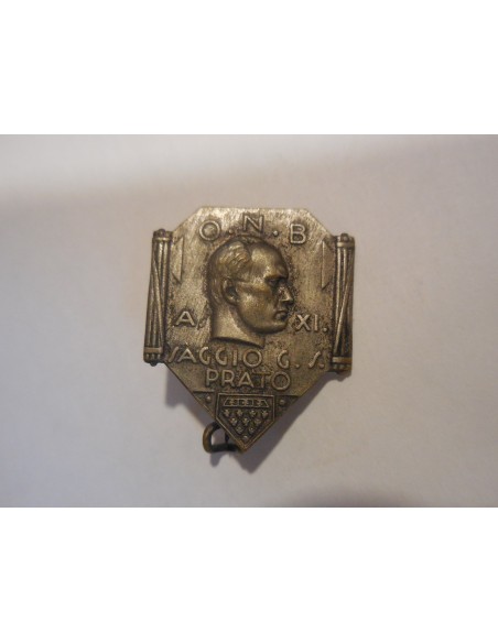 Distintivo ONB Balilla Prato 1933