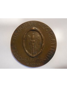 Medaglia a ricordo della fondazione di Sabaudia 1934 2