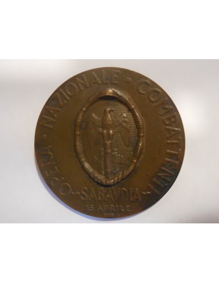 Medaglia a ricordo della fondazione di Littoria 1933