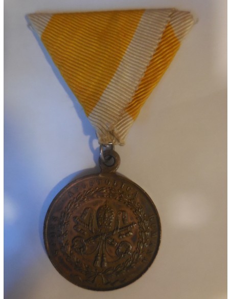 Medaglia Pio IX restaurazione pontificia 1849