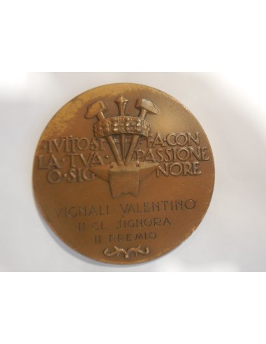 Medaglia federazione fascista artigiani 60mm