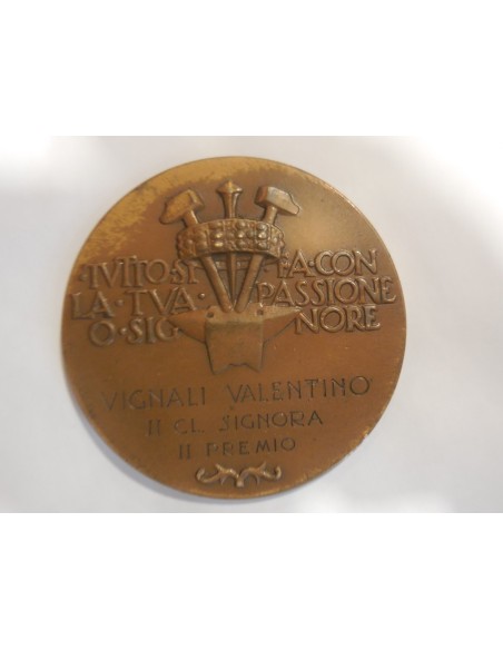 Medaglia federazione fascista artigiani 60mm