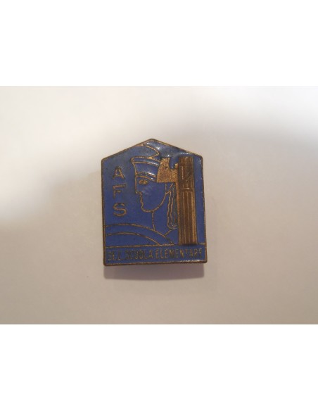 Distintivo AFS associazione fascista sindacati scuola elementare