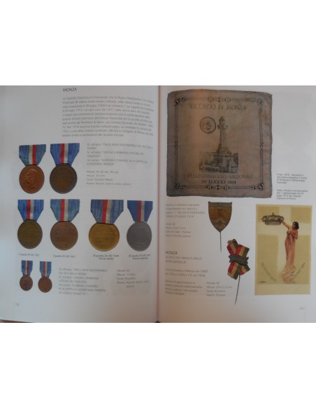 Catalogo distintivi e medaglie delle società dei veterani e reduci patrie Battaglie  e militari in congedo Claudio Sanchioli