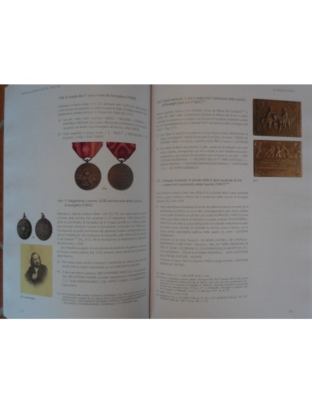 Catalogo medaglie e onorificenze dal 1860 1861 al 1911 Risorgimento Carmelo Calci