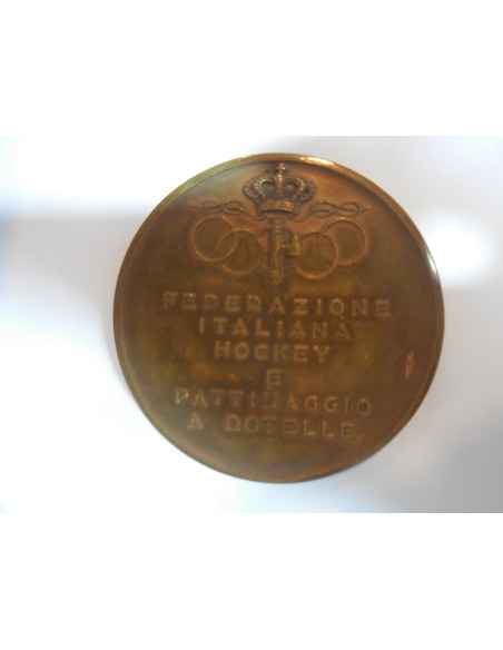 Medaglia federazione Hokey e pattinaggio