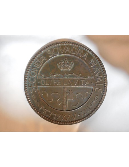 Medaglia II squadra navale 1935 85mm